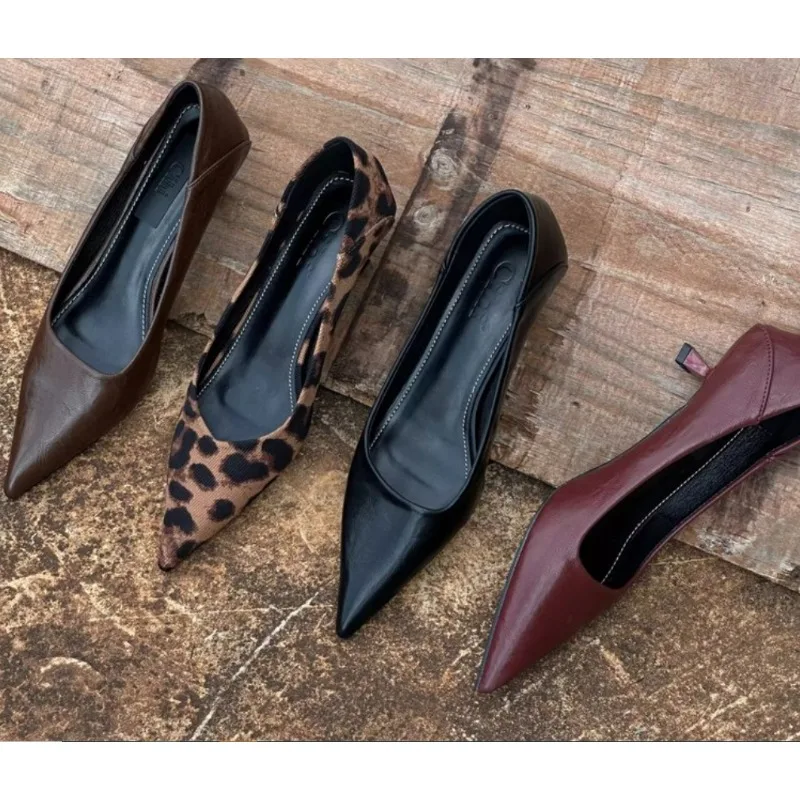 Women'S Fashion Shoes - Женские сексуальные туфли-лодочки на высоком каблуке