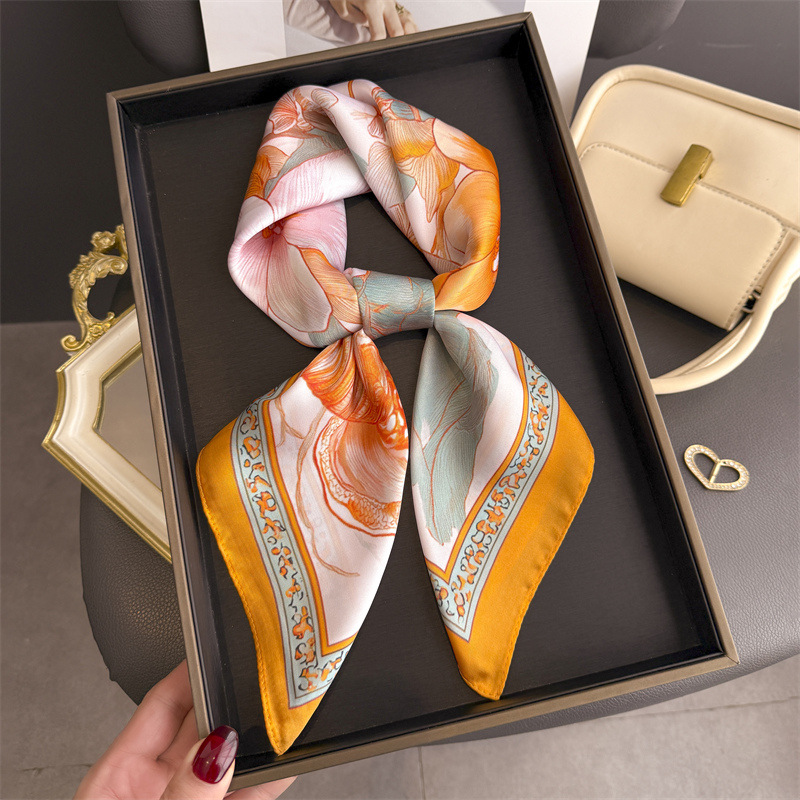 2026 Новый хиджаб с цветочным  – обзор и цена Women Fashion Necktie
