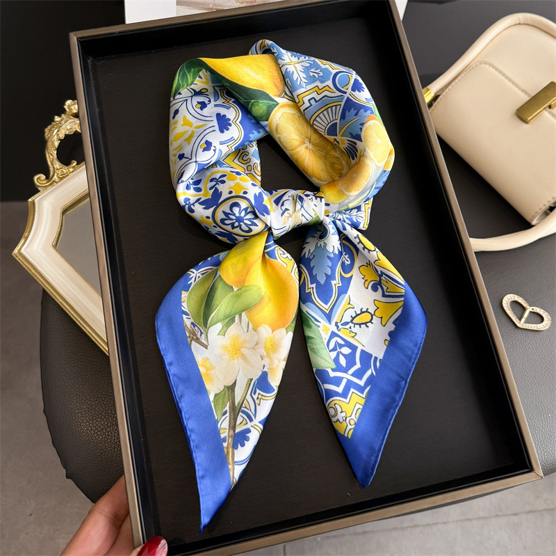 2026 Новый шелковый квадратный – обзор и цена Women Fashion Necktie