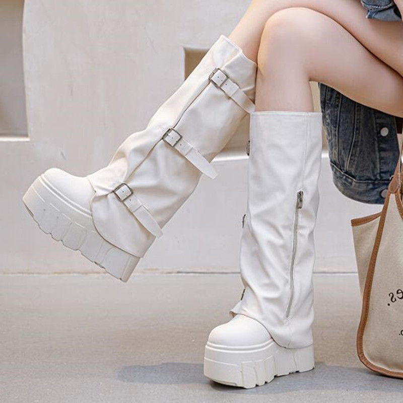 Новинка 2026, модная брендовая – обзор и цена Women'S Fashion Knee High Boots