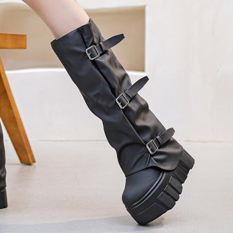 Новинка 2026, модная брендовая – обзор и цена Women'S Fashion Knee High Boots