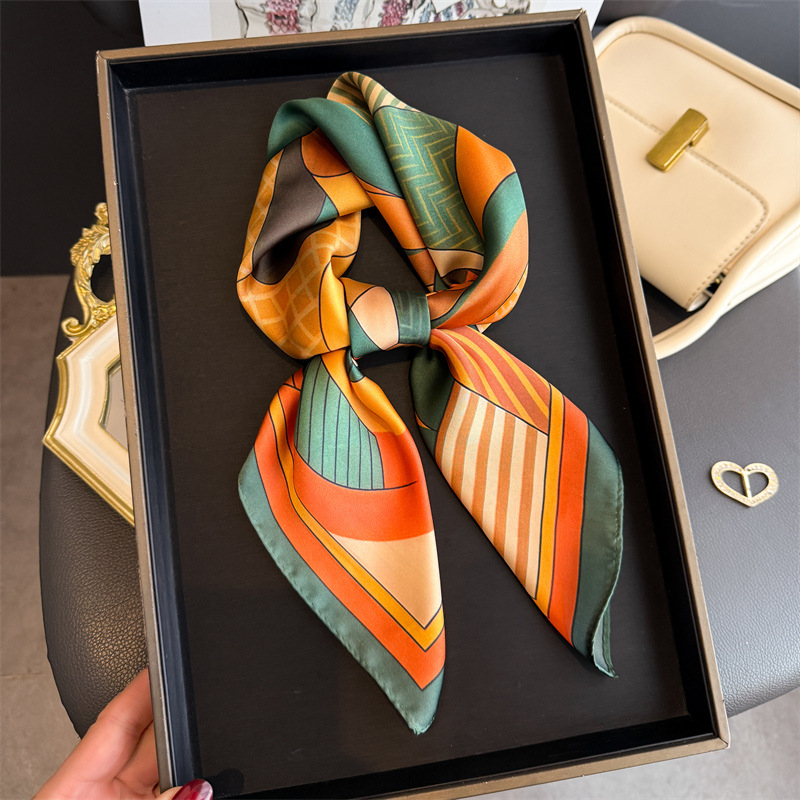 2026 Новый шелковый квадратный – обзор и цена Women Fashion Necktie