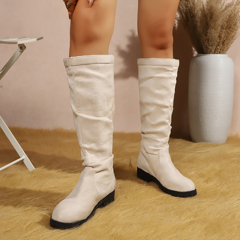 Весенне-осенние модные женские – обзор и цена Women'S Fashion Knee High Boots